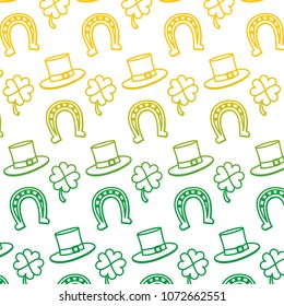 degraded line st patrick day celebration background