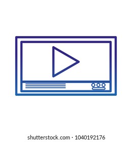 degraded line web digital multimedia play video
