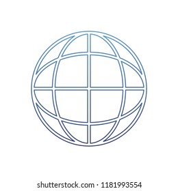 degraded outline global digital network data connection