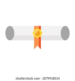 degree flat clipart vector illustration