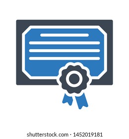 degree glyph colour vector icon