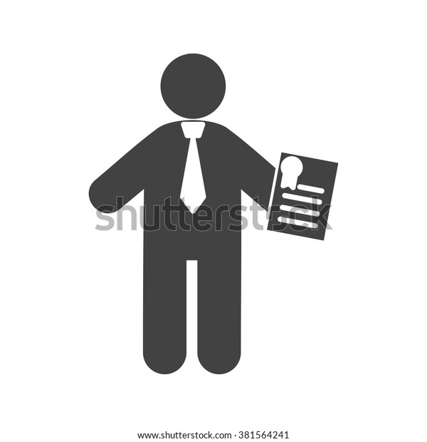 Degree Holder Stock Vector Royalty Free 381564241 Shutterstock