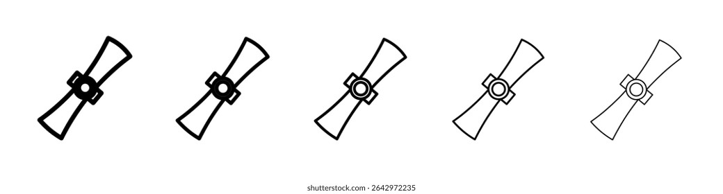 ícone de grau Design plano em plano de fundo isolado