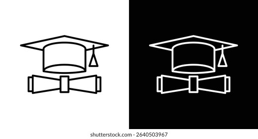 Degree icon symbol concept for graphic design, Website, UI. EPS