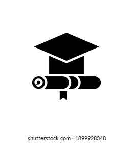 
Degree icon in vector. Logotype