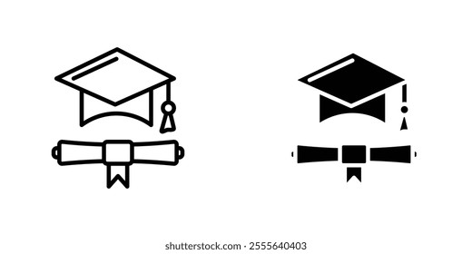 Degree icons for app and websites.