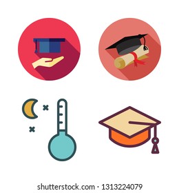 degree icons set. vector set about [ iconsRandom] icons set.