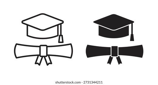Símbolo de ícones de grau. pacote de ilustração vetorial para aplicativos e designs