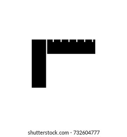 Degree Square icon on white background