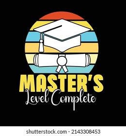 MASTER’S DEGREE T SHIRT DESIGN FOR MASTER DEGREE