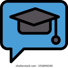degree vector color line icon