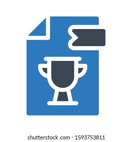 degree vector glyph color icon 