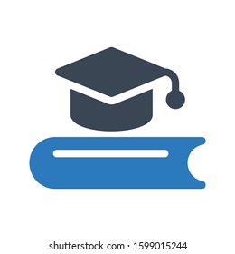 degree vector glyph color icon 