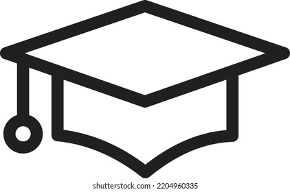 degree Vector illustration on a transparent background. Premium quality symmbols. Thin line vector icons for concept and graphic design.