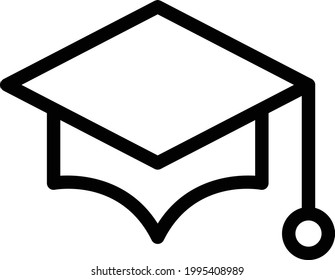 degree vector thin line icon