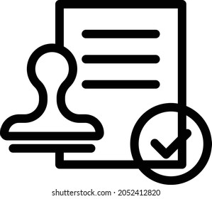 GradVektorgrafik-Dünnzeilensymbol