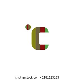 plantillas de diseño de vectores de iconos de grados Celsius