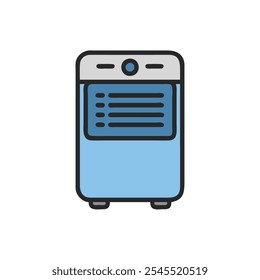 dehumidifier icon vector illustration style