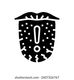 dehydration warning diarrhea glyph icon vector. dehydration warning diarrhea sign. isolated symbol illustration