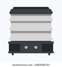 Dehydrator for jerky vector cartoon illustration isolated on a white background.