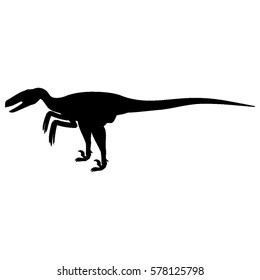 Deinonychus Silhouette