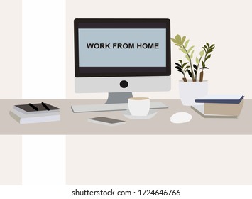 dekstop layout while work from home