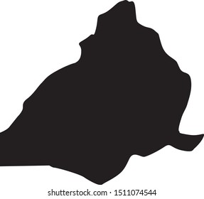 Delaware County Map In Pennsylvania State