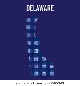 Delaware digital DOTTED MAP on blue background.eps
