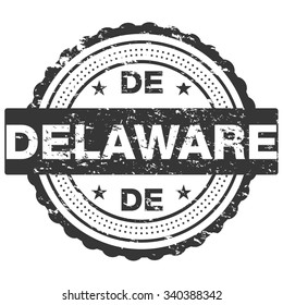 Delaware Grunge Stamp / Badge