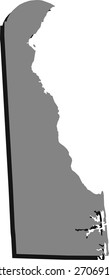 Delaware map