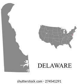 Delaware map