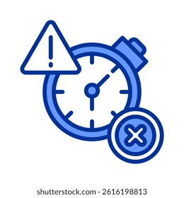Delay Icon Element For Design