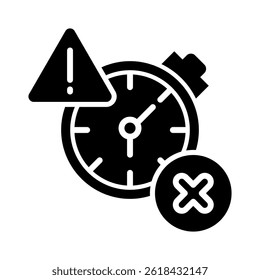 Delay Icon Element For Design