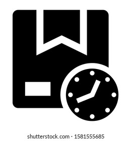 delay icon isolated sign symbol vector illustration - high quality black style vector icons
