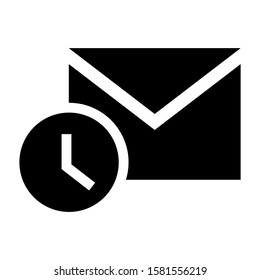 delay icon isolated sign symbol vector illustration - high quality black style vector icons
