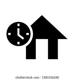delay icon isolated sign symbol vector illustration - high quality black style vector icons

