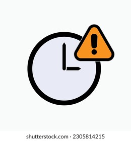 Delay Icon. Suspend, Postponement Symbol - Vector.  