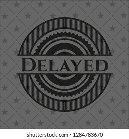 Delayed dark emblem. Retro