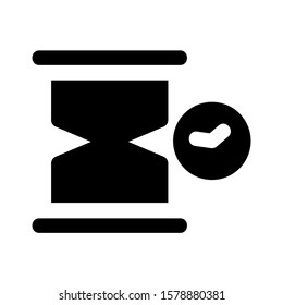 delayed icon isolated sign symbol vector illustration - high quality black style vector icons
