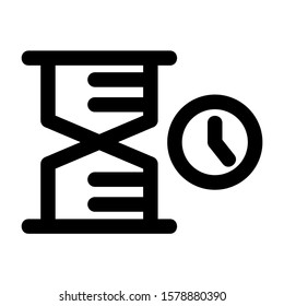 delayed icon isolated sign symbol vector illustration - high quality black style vector icons

