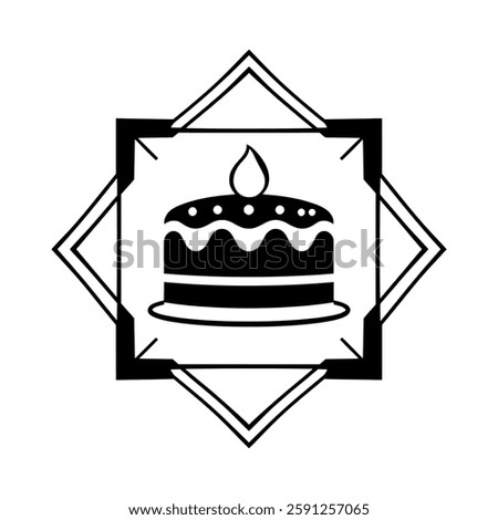 A delectable cake a symbol of celebration and sweetness. Perfect for birthdays parties or any special occasion. Indulge in this delightful treat