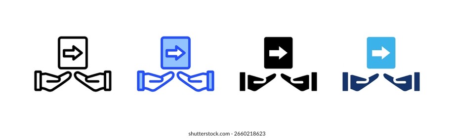 Delegation Icon Collection With Multiple Styles