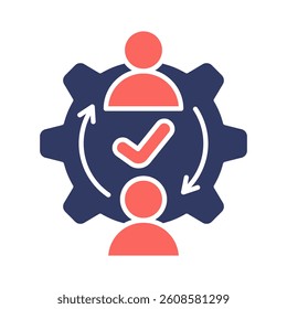 Delegation Icon Element for Design