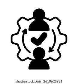 Delegation Icon Element for Design