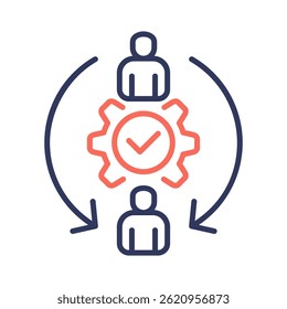 Elemento Ícone de Delegação para Design