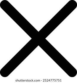 Icono de Vector de símbolo de eliminación aislado