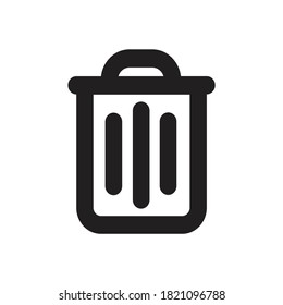 Delete App Icon Design Vector