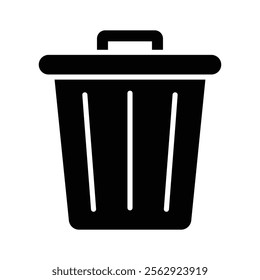 Delete button vector icon design in flat style, ready for premium use