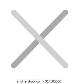 Delete, cancel, remove icon vector image. Can also be used for phone and communication. Suitable for use on web apps, mobile apps and print media.