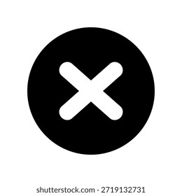 Delete close icon symbol vector illustration isolated